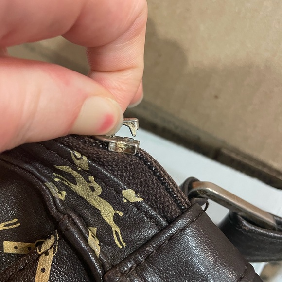 Vintage Longchamp Leather bag - Picture 3 of 15